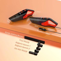 KOBB KBV12 12Volt/120Watt Araç Süpürgesi + 5 Parça Aksesuar Seti + Taşıma Çantası